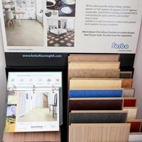 Flooring products display in showroom at Choo Choo Carpets & Floor Coverings, Inc in Lane Chattanooga, TN